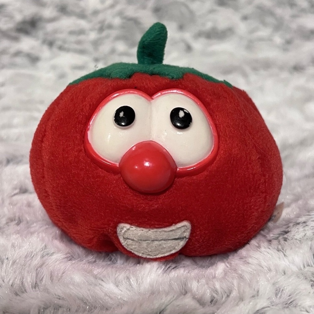 Vintage Veggietales Bob the Tomato Toy